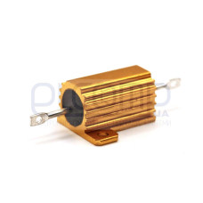 Резистор силовий 25Вт 10 Ом (HS25 10RJ, 25W10RJ, RX24-25W 10R, AH 25W 10R)