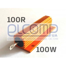 Резистор силовий 100Вт 100 Ом (HS100-100RJ, 100W100RJ, RX24-100W 100R)