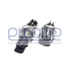 GX12-5 (DS1110-01-5B6) комплект вилка+розетка (M+F)